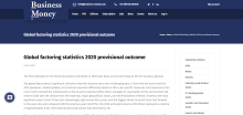 Global factoring statistics 2020 provisional outcome